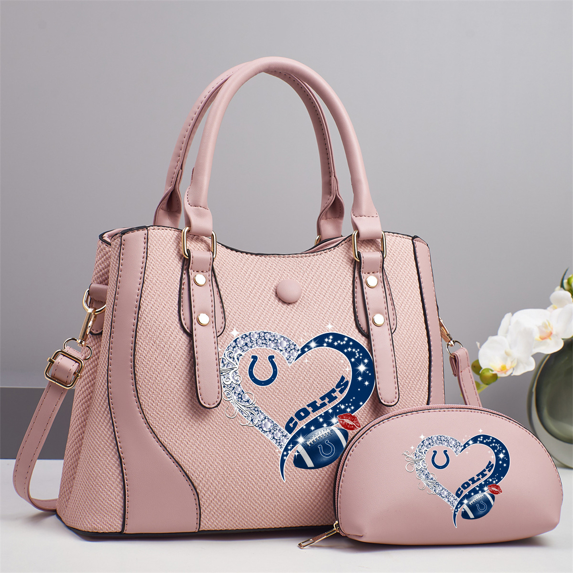 Emerald Tote — Free Wristlet Included Indianapolis Colts PUHA014