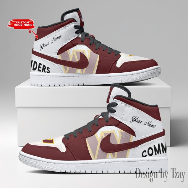 SPTBGAJ1S064-Washington Commanders NFL Air Jordan 1 Sneakers DV19