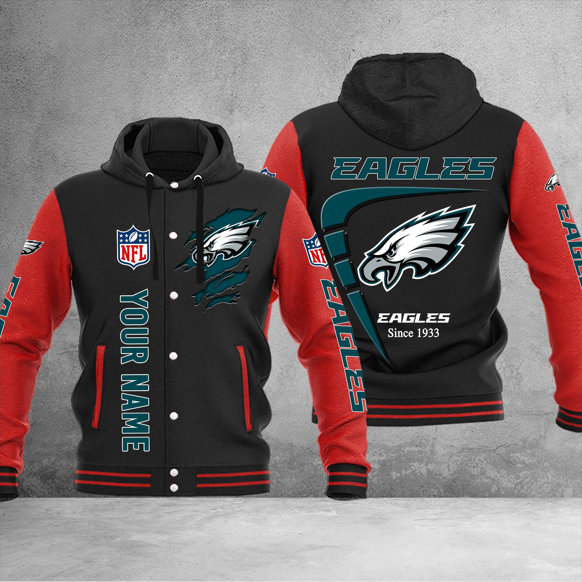 Philadelphia Eagles DMHJ0453 Full Color