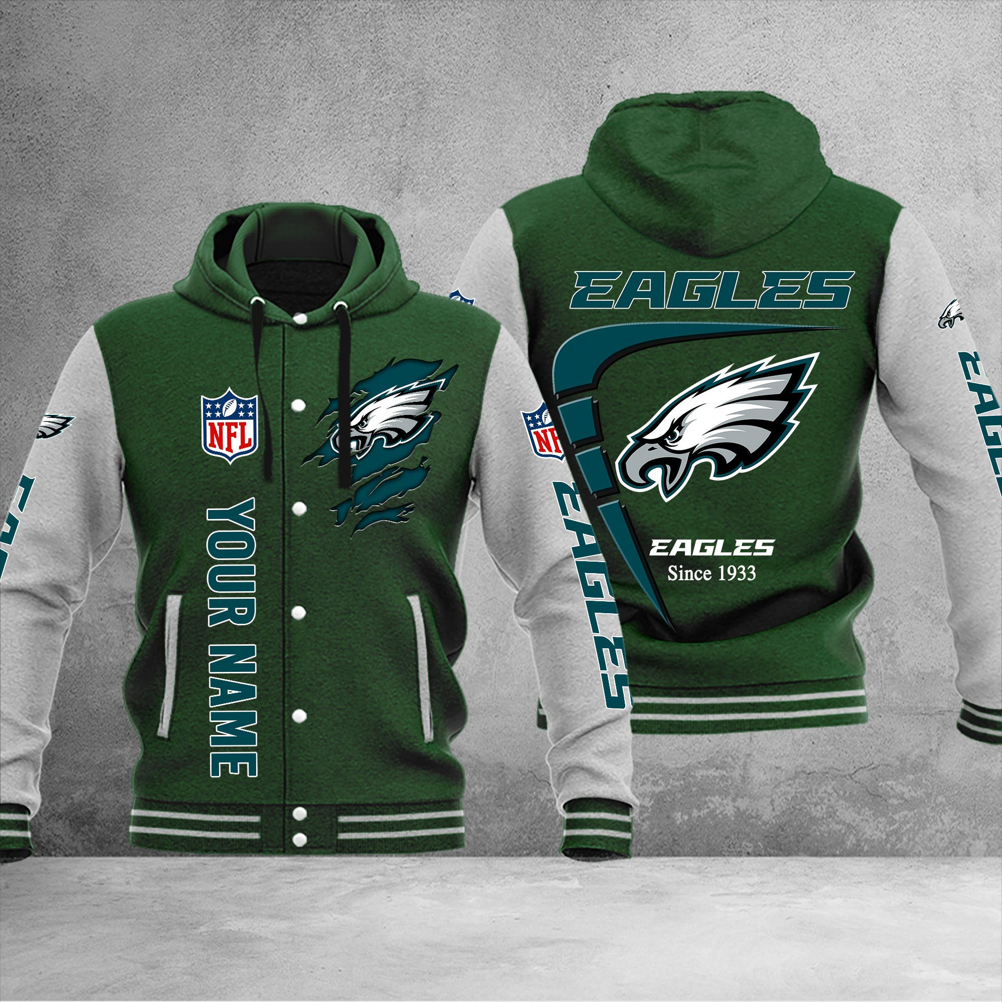 Philadelphia Eagles DMHJ0453 Full Color