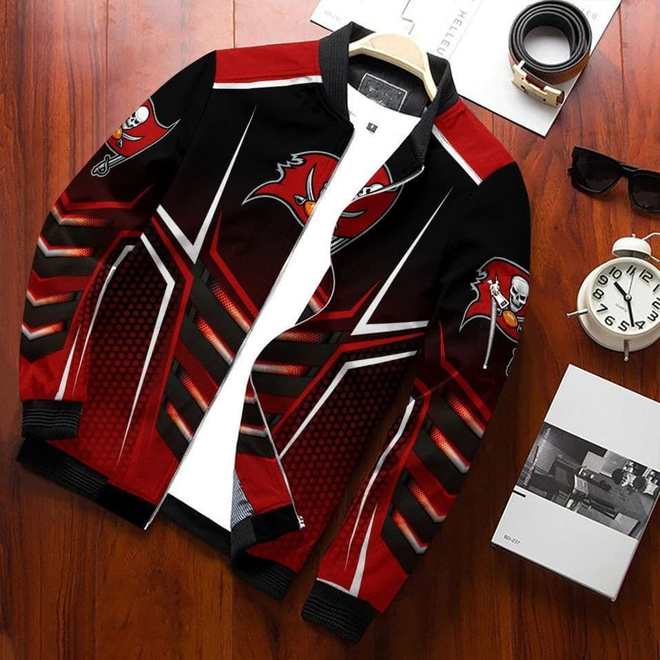 NFL Tampa Bay Buccaneers Bomber Jacket Nicegift 3BBD1W0