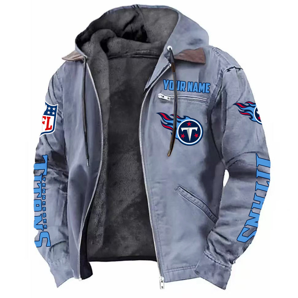 Tennessee Titans DMJK0031 Hooded Cardigan Jacket
