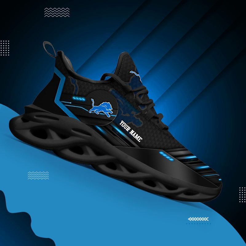 Detroit Lions Personalized Yezy Running Sneakers GTS007994