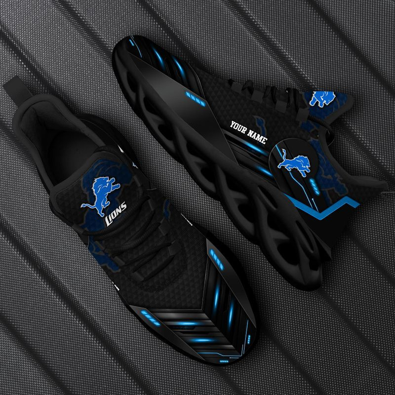 Detroit Lions Personalized Yezy Running Sneakers GTS007994