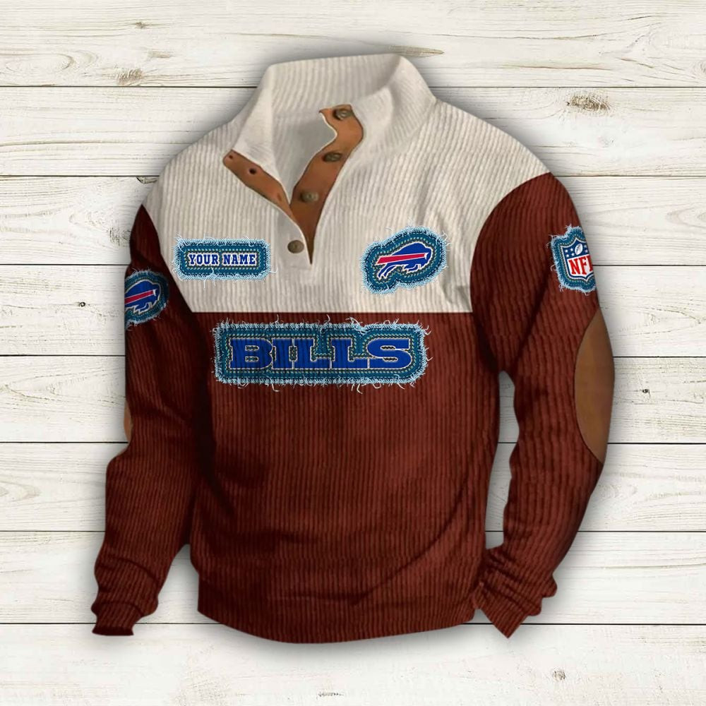 Buffalo Bills Premium Personalized Game-Day Pullover S9DBSCH164