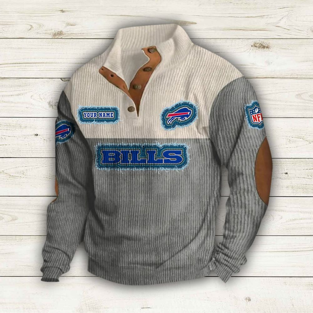Buffalo Bills Premium Personalized Game-Day Pullover S9DBSCH164