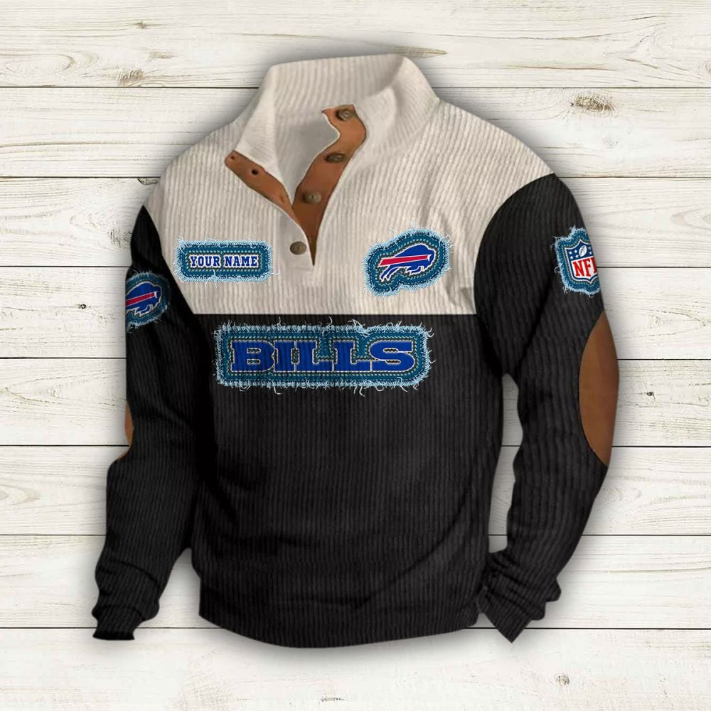 Buffalo Bills Premium Personalized Game-Day Pullover S9DBSCH164