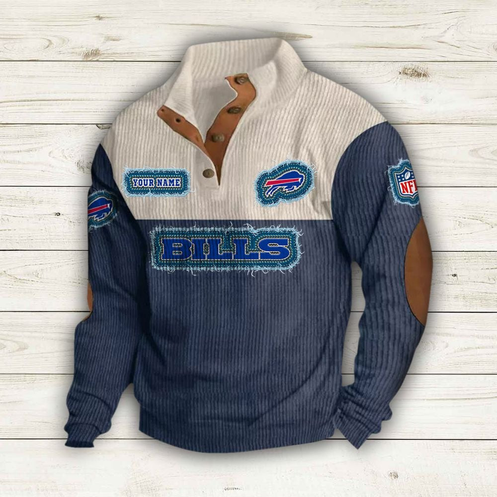 Buffalo Bills Premium Personalized Game-Day Pullover S9DBSCH164