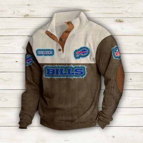 Buffalo Bills Premium Personalized Game-Day Pullover S9DBSCH164