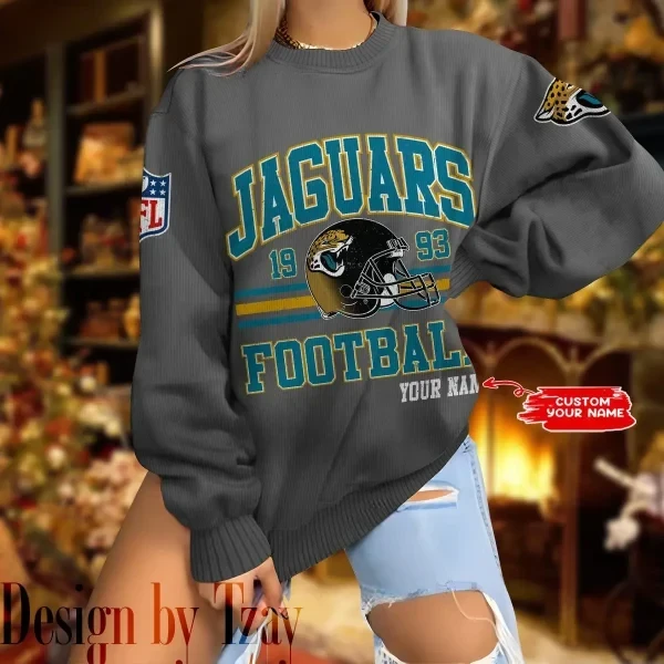 Jacksonville Jaguars Personalized Fashion Design New Woolen Sweater BGSWT287