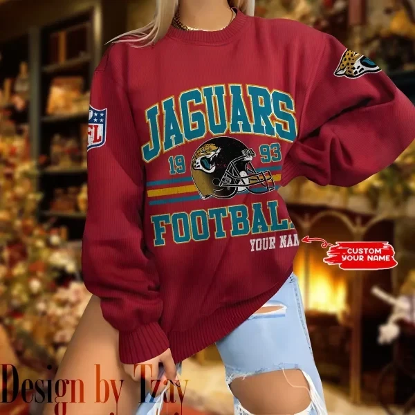Jacksonville Jaguars Personalized Fashion Design New Woolen Sweater BGSWT287