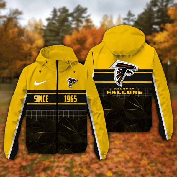 Atlanta Falcons Windbreaker Outdoor Jacket Sport Fan Gift NNPRJ911