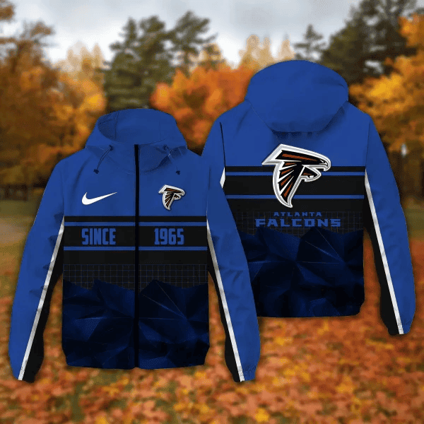 Atlanta Falcons Windbreaker Outdoor Jacket Sport Fan Gift NNPRJ911
