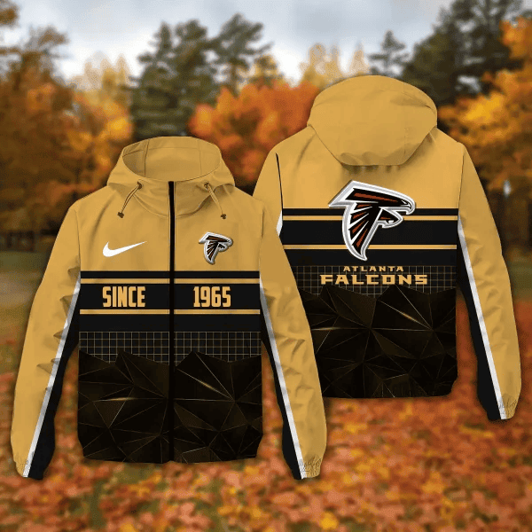Atlanta Falcons Windbreaker Outdoor Jacket Sport Fan Gift NNPRJ911