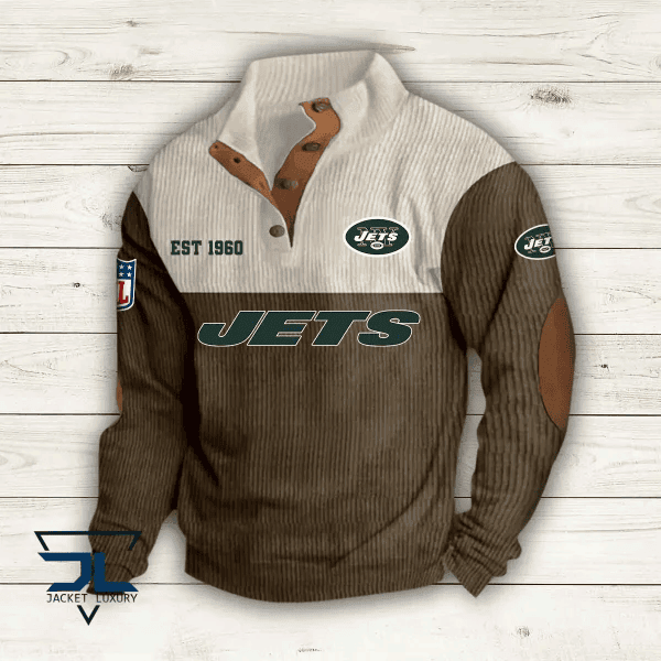 New York Jets Premium Personalized Game-Day Pullover S9DBSCH121