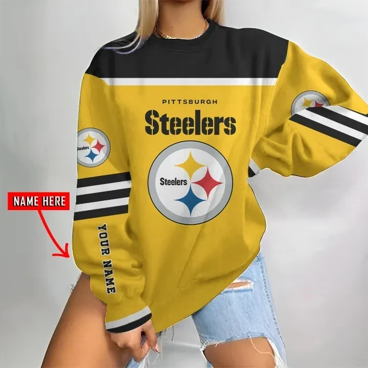 Pittsburgh Steelers Personalized Fashion Design New Woolen Sweater BGSW22