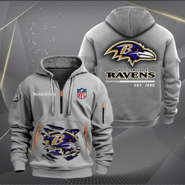 Baltimore Ravens Heavy Hoodie AZHEAVYHD037