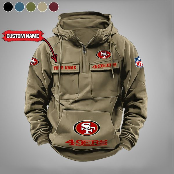 San Francisco 49ers Vintage Men Hoodies DV5 AZVMHD004