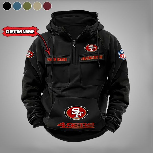 San Francisco 49ers Vintage Men Hoodies DV5 AZVMHD004