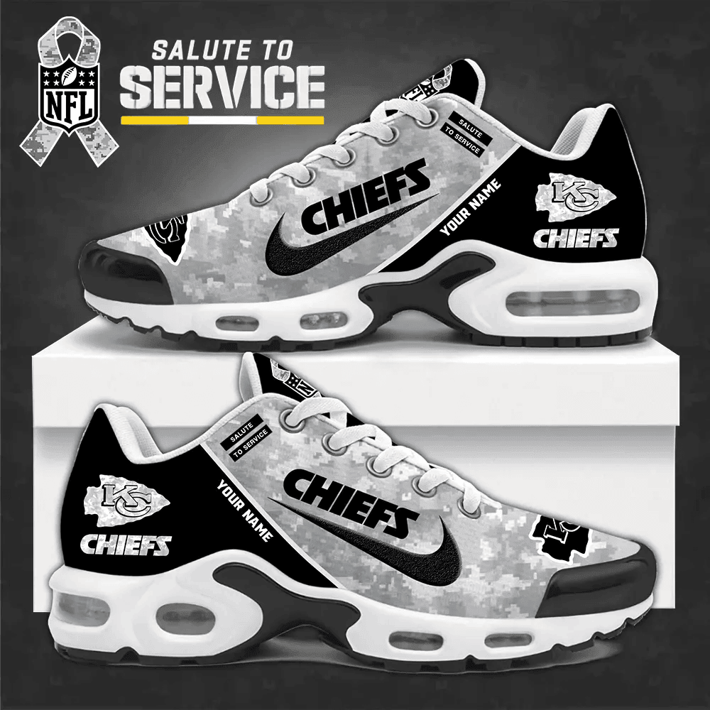 SPTBGTN548-Kansas City Chiefs Personalized Plus Sneakers