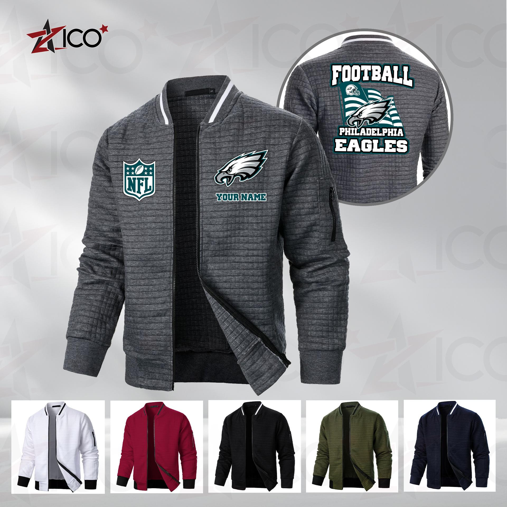 Philadelphia Eagles Men’s Casual Jacket For Men New Trending AZMN2DMCJK000026