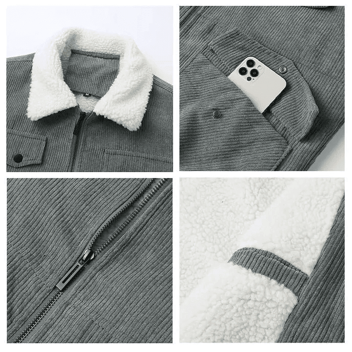 Seattle Seahawks VITCJ101 Men’s Thickened Corduroy Jacket