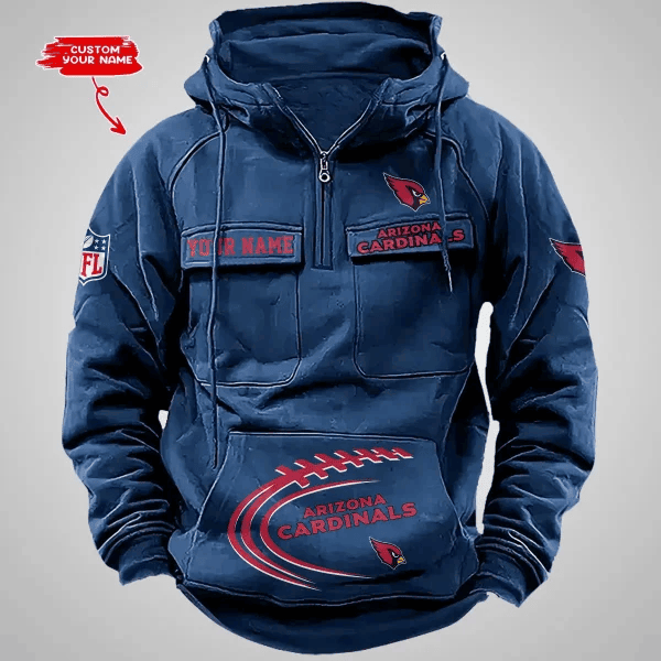 Arizona Cardinals Vintage Men Hoodie AZVMHD110