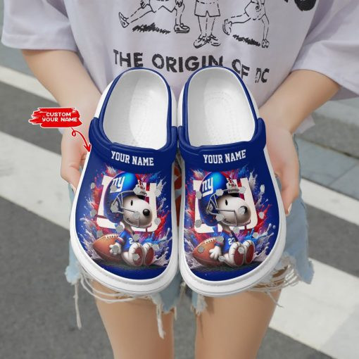 New York Giants Personalized Limited Clog BGCR370A
