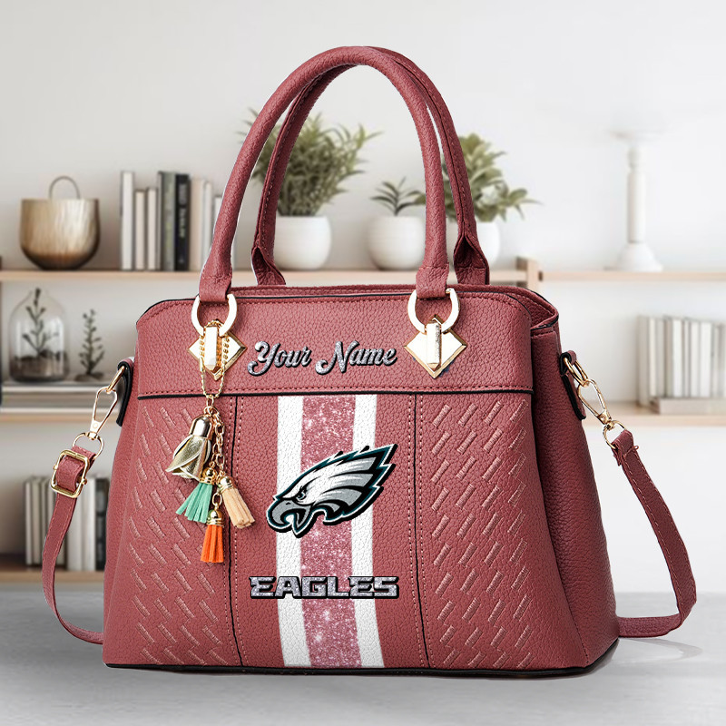 Philadelphia Eagles DMHY0800 Zip Handbag Multicolor