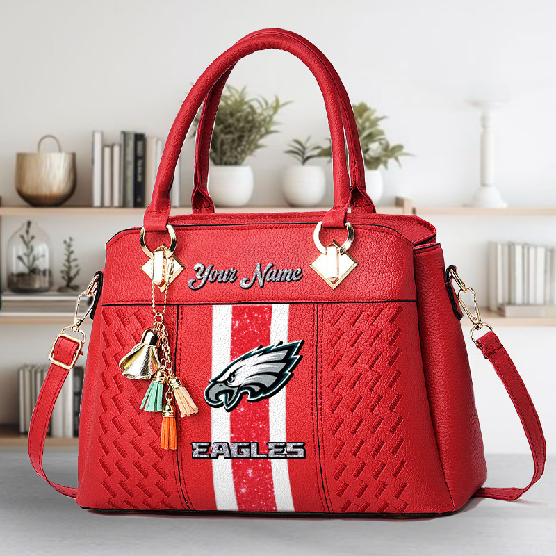Philadelphia Eagles DMHY0800 Zip Handbag Multicolor