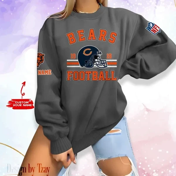 Chicago Bears Personalized Fashion Design New Woolen Sweater BGSWT222