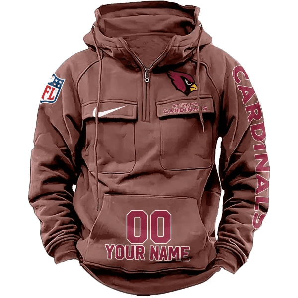 Arizona Cardinals Vintage Men Hoodie AZVMHD062