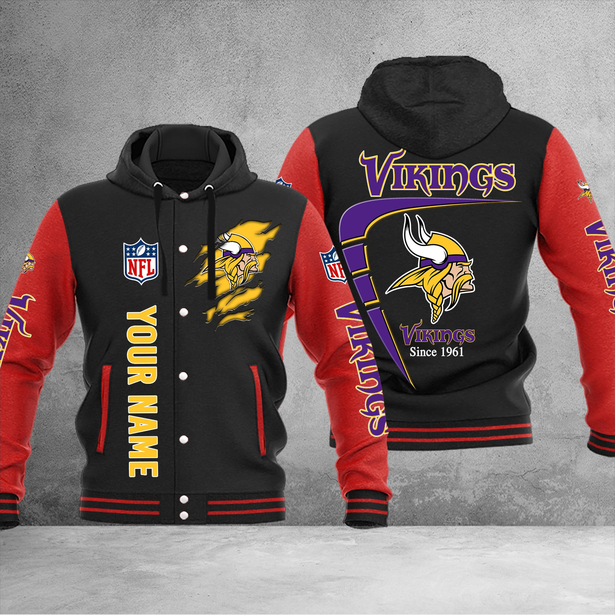 Minnesota Vikings DMHJ0448 Full Color