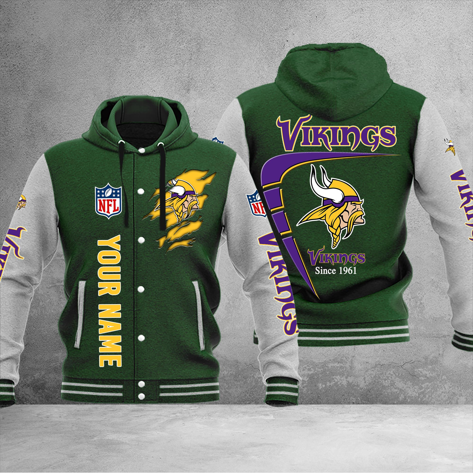 Minnesota Vikings DMHJ0448 Full Color