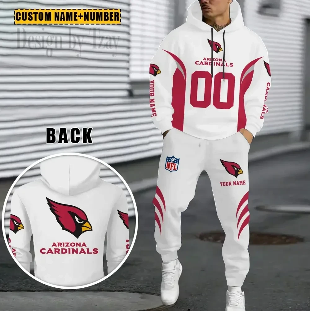Arizona Cardinals Combo Hoodie And Sweatpants Gift For Fan AZHD1017