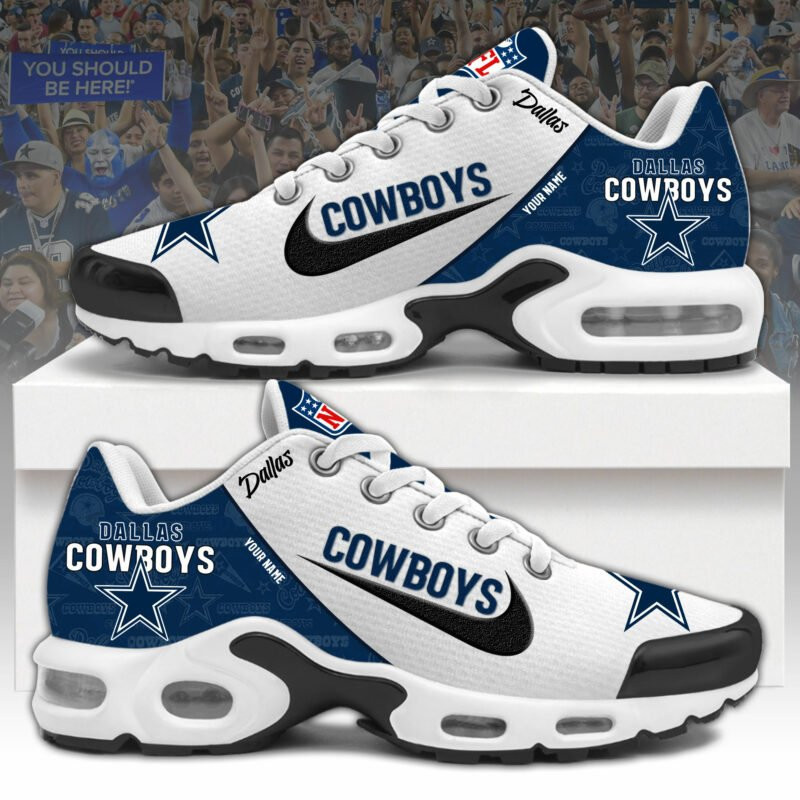Dallas Cowboys TN Shoes Custom Your Name, Football Team Shoes, Sport Fan Gifts EHIVM-59670