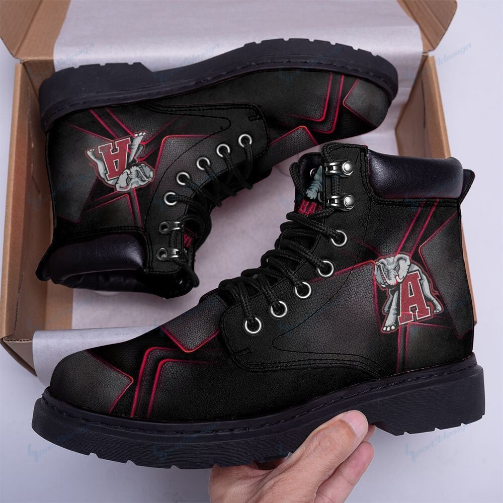 NCAAF Alabama Crimson Tide Boots Nicegift BTSB6F3