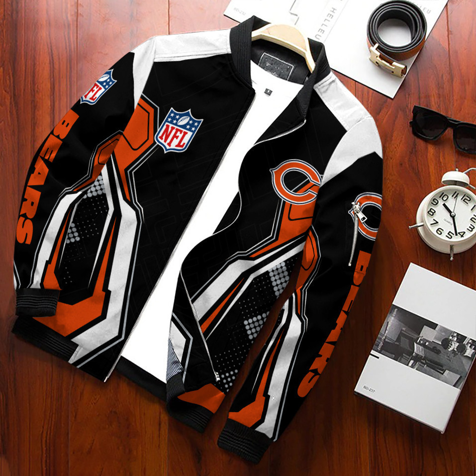 Chicago Bears Personalized Bomber Jacket BGBBJ959