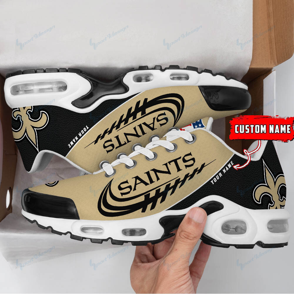 New Orleans Saints Personalized Plus Sneakers BG20