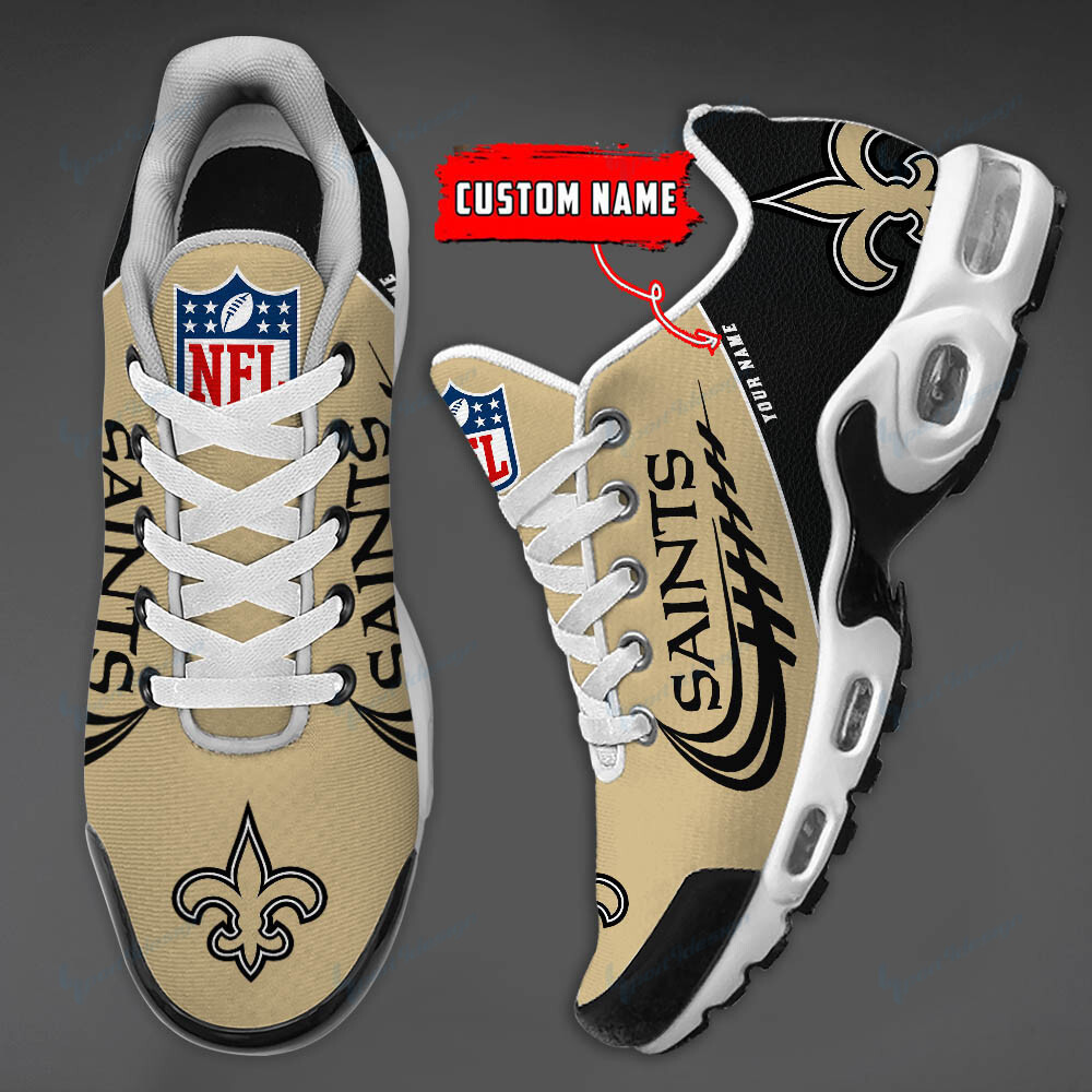 New Orleans Saints Personalized Plus Sneakers BG20