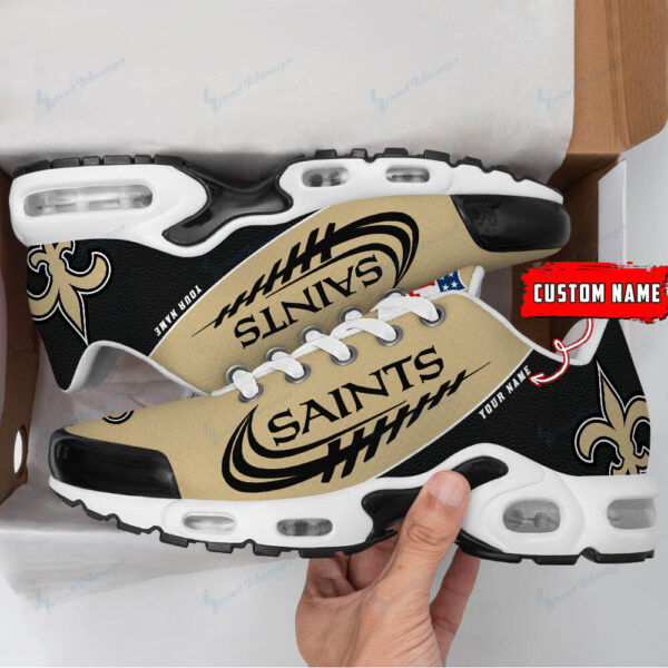 New Orleans Saints Personalized Plus Sneakers BG20