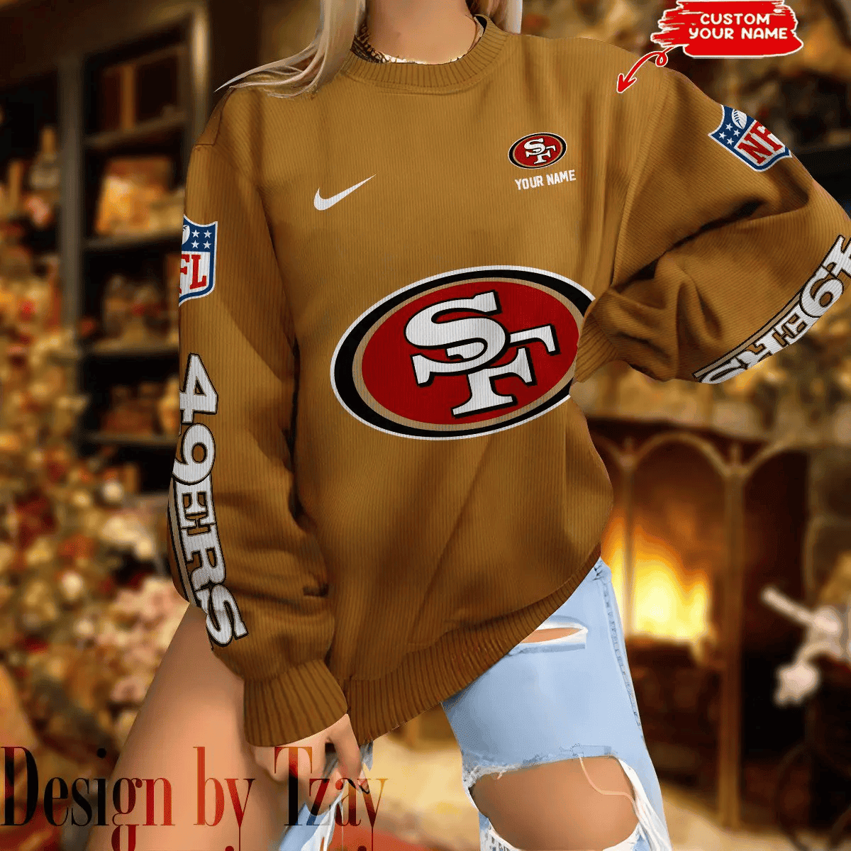 San Francisco 49ers New Woolen Sweater BGSWT212
