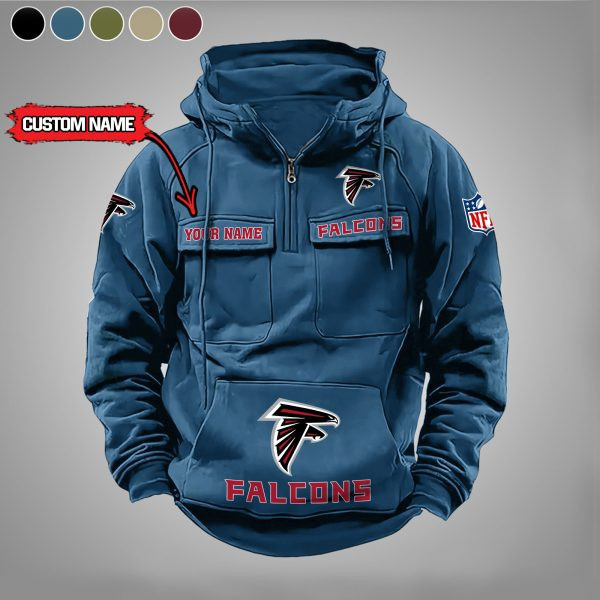 Atlanta Falcons Vintage Men Hoodie AZVMHD025