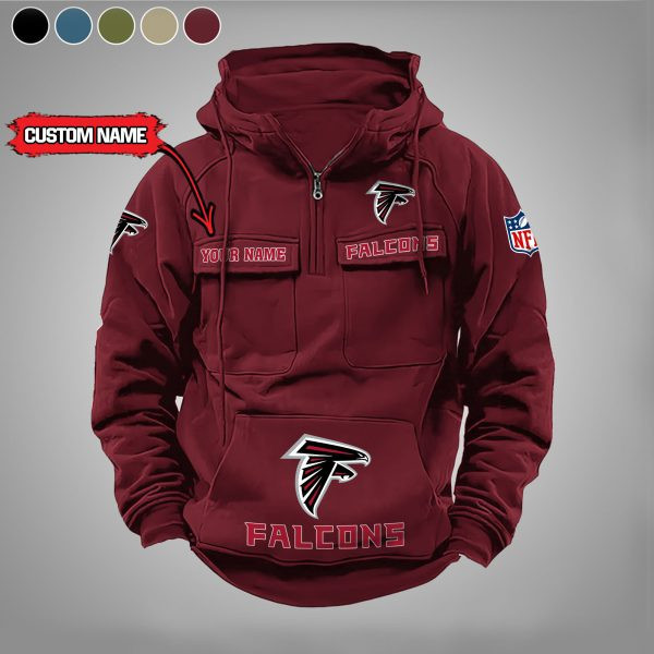 Atlanta Falcons Vintage Men Hoodie AZVMHD025