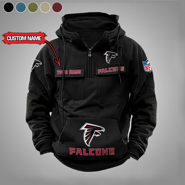 Atlanta Falcons Vintage Men Hoodie AZVMHD025