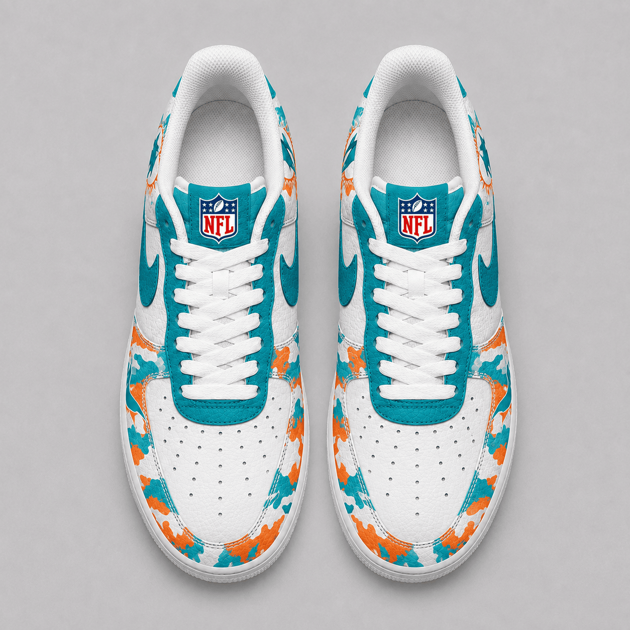 Miami Dolphins | Premium NFL Team AF1 Shoes VA913