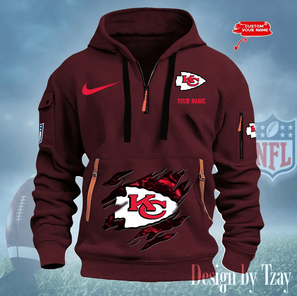 Kansas City Chiefs Heavy Hoodies AZHEAVYHD199