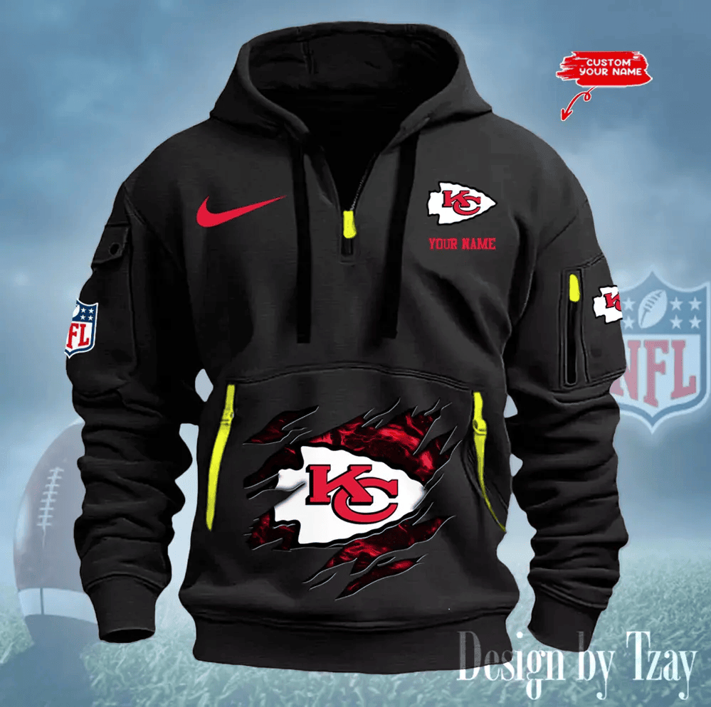 Kansas City Chiefs Heavy Hoodies AZHEAVYHD199