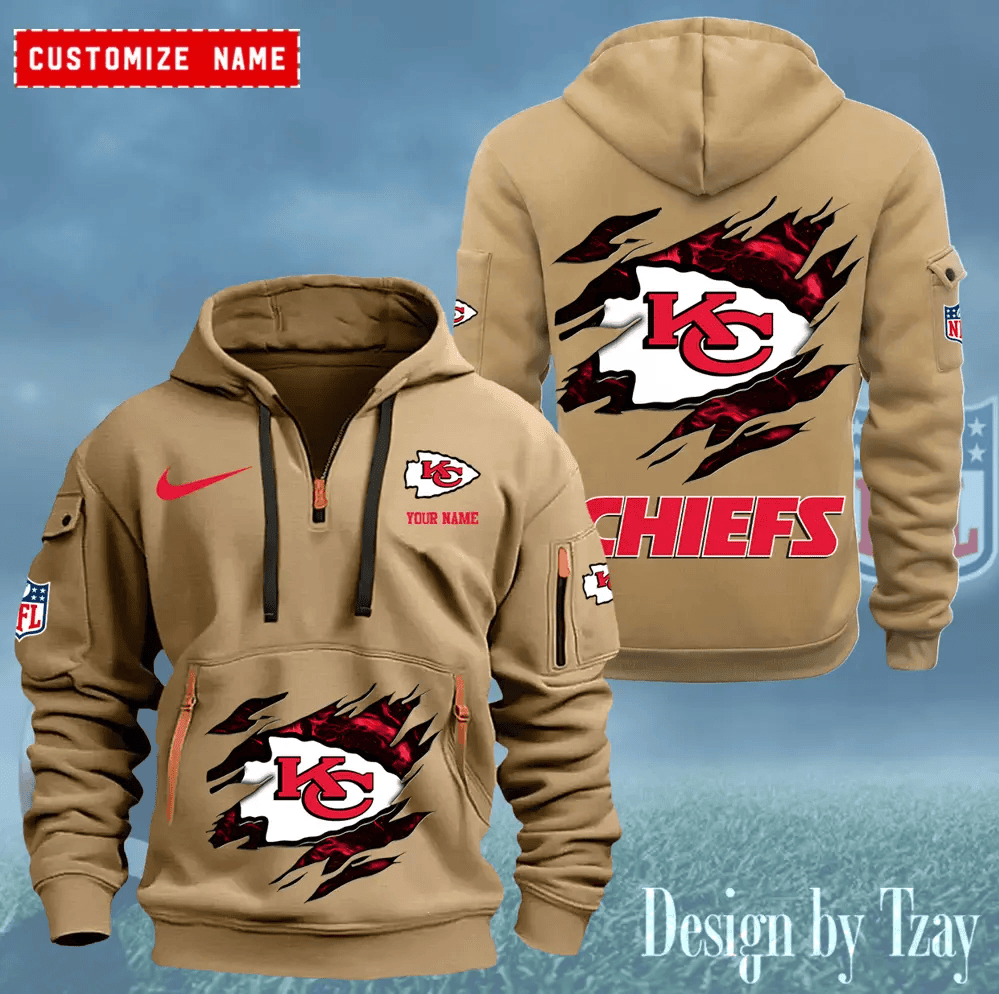Kansas City Chiefs Heavy Hoodies AZHEAVYHD199