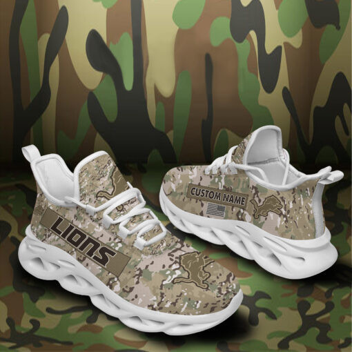 Detroit Lions Personalized Yezy Running Sneakers 928